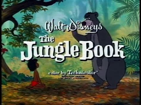 The Jungle Book - 1967 Theatrical Trailer - YouTube