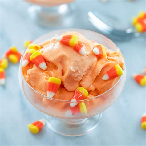 Candy Corn Ice Cream Recipe | We are not Martha