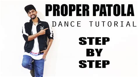 Proper Patola Dance Tutorial | STEP BY STEP - YouTube