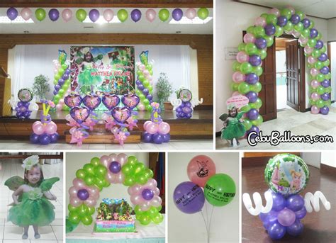 Tinkerbell Birthday Party Package at Dreamhomes Basak | Cebu Balloons ...