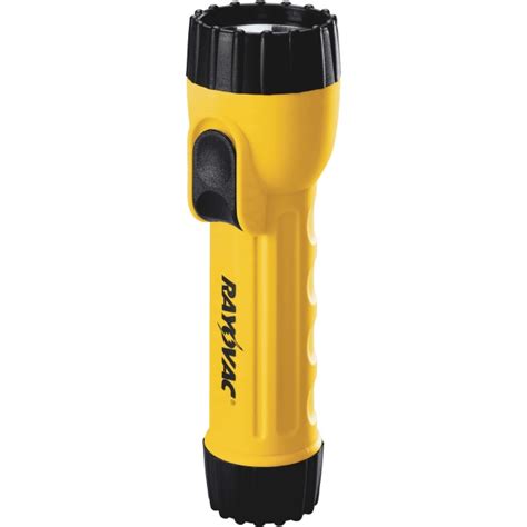 Rayovac Industrial Tough Flashlight - D - Polypropylene - Raywhk2dbulka - Emergency & Flashlights