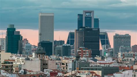 MADRID - MAR 10: (Timelapse View) Cars Go Near Head Post At Night, On Mar 10, 2012 In Madrid ...