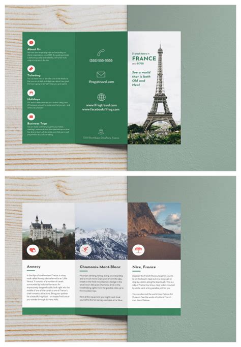 Travel Brochure Template Ks2 Best Travel Flyer Template T - 10+ Professional Templates | Travel ...