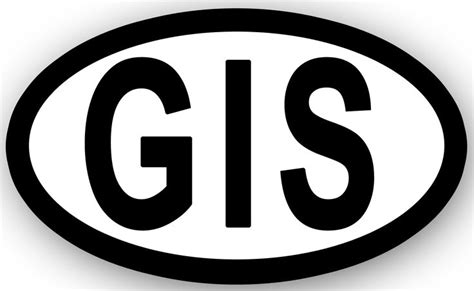 GIS OVAL STICKER | Retail logos, Pinterest logo, Sticker shop