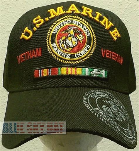 NEW U.S. MARINE CORPS USMC VIET NAM VIETNAM VETERAN VET SERVICE CAMPAIGN CAP HAT #PREMIUMHATS # ...