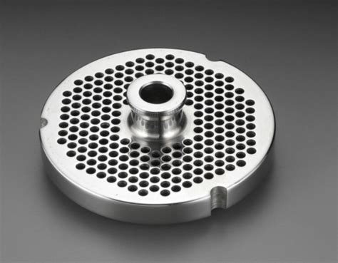 #32 3/16" Hole Grinder Plate with Hub 15mm Thick For Biro and Hobart ...