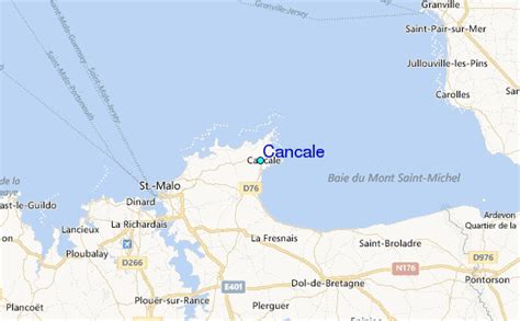 Cancale Tide Station Location Guide