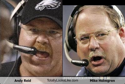 Andy Reid and Mike Holmgren are the same person.