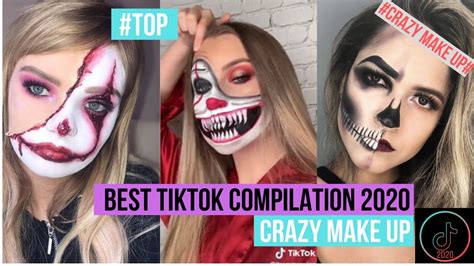 Best tiktok compilation scary halloween makeup - YouTube