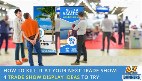 4 Trade Show Display Ideas to Try for Your Next Event