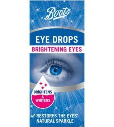 Boots Brightening Eye Drops ingredients (Explained)