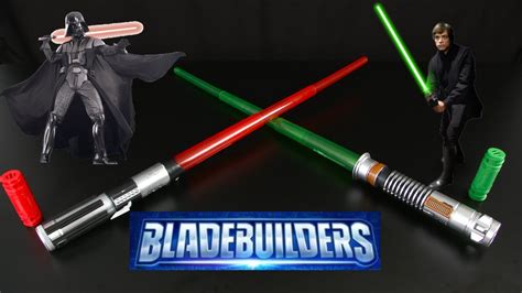 Star Wars Bladebuilders Electronic Lightsabers from Hasbro - YouTube