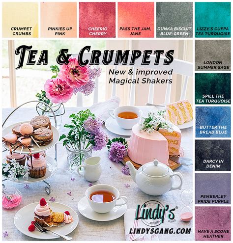 Lindy's Gang Tea & Crumpets NEW Magical Shakers 12pack