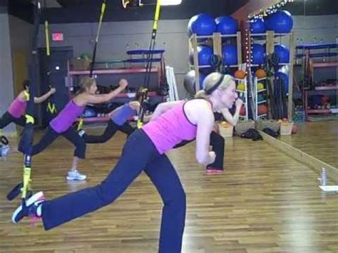 TRX class at BRX fitness - YouTube