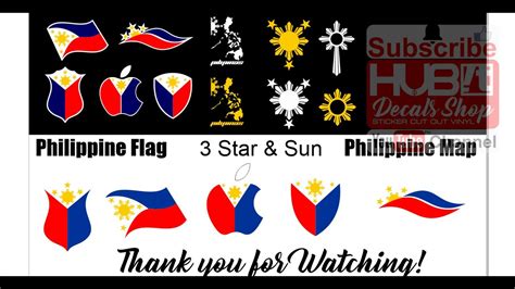 Philippine Flag Stickers Philippine Flag Custom Sticker Designs | The ...