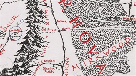 Pictures: Tolkien's Middle-earth map goes on display - BBC Newsround