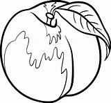 Peach 1 Coloring Page  Free Printable Pages For Kids sketch template