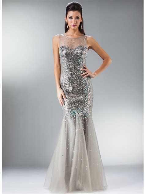 Silver evening dresses - Seovegasnow.com