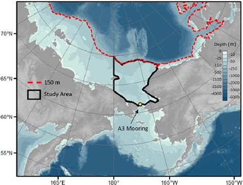 Location map showing the Chukchi Sea as defined in this study and... | Download Scientific Diagram