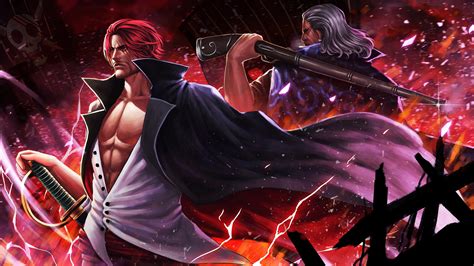 Download Shanks (One Piece) Benn Beckman Anime One Piece HD Wallpaper