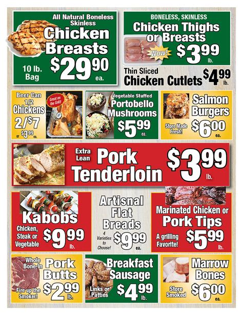 Meat | Hall's Market | Weekly Specials