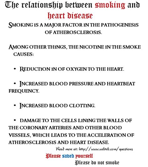 Smokers Lungs: smoking heart disease