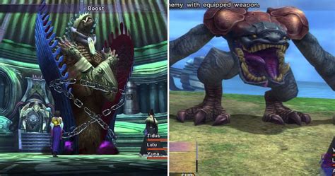 Final Fantasy 10: The Weirdest Bosses, Ranked