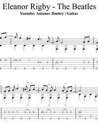 Eleanor Rigby for guitar. Guitar sheet music and tabs.