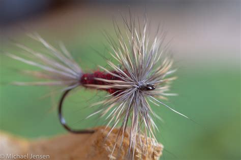 Deer Hair Hackle Dry Fly - Special dry fly tying technique