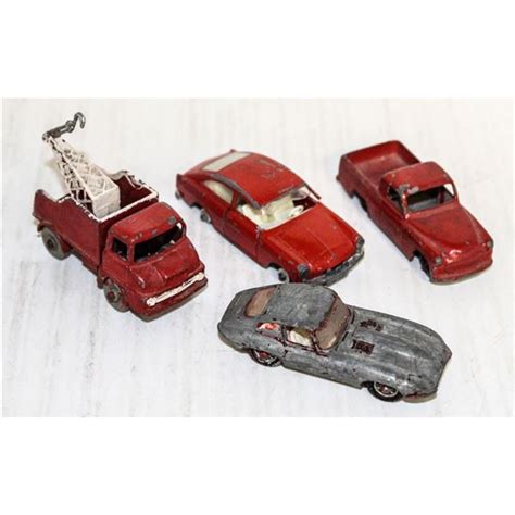 LOT OF FOUR VINTAGE MATCHBOX TOYS