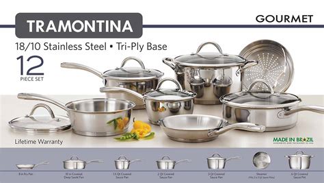 Reviews of Tramontina Stainless Steel Cookware Set | BeefSteak Veg