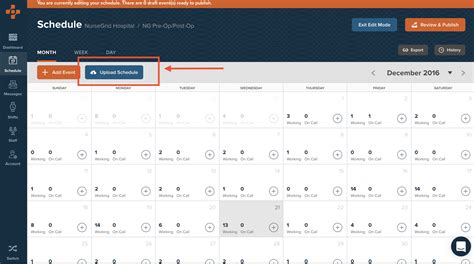 Introducing Schedule Upload for NurseGrid Manager