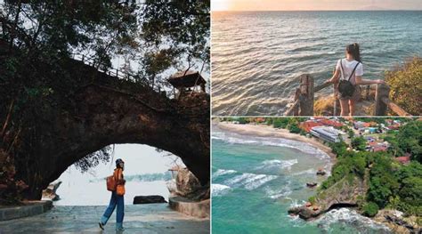 Pantai Karang Bolong Banten, Wisata Alam nan Cantik Dekat Ibukota ...