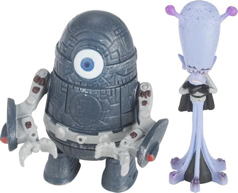 Monsters Vs Aliens Gallaxhar & Alien Clone Robot – 2 Unidades : Amazon ...