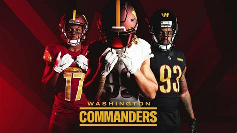 Photos: See the Washington Commanders’ New Uniforms, Logo – NBC4 Washington