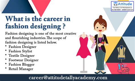 What is the career in fashion designing