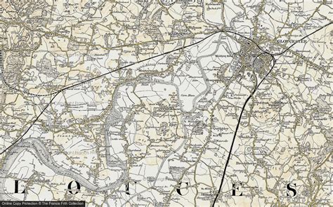 Historic Ordnance Survey Map of Elmore, 1898-1900