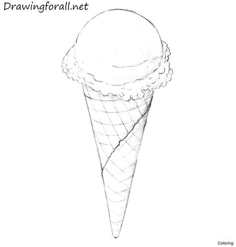 Ice Cream Scoop Drawing at PaintingValley.com | Explore collection of ...