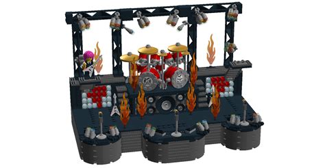 LEGO IDEAS - Product Ideas - Rock & Roll Band Concert Stage