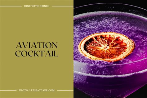 8 Aviation Gin Cocktails to Elevate Your Spirits | DineWithDrinks