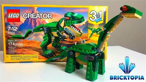 LEGO Creators 3-in-1 Mighty Dinosaurs SECRET FOURTH DINOSAUR! - YouTube