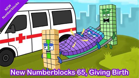 Numberblocks 65, Giving Birth | Numberblocks Fanmade Coloring Story ...