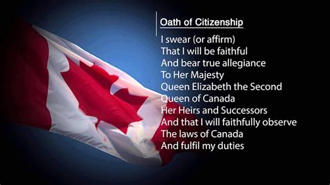 Change in oath of citizenship for new Canada immigrants - The Canadian ...