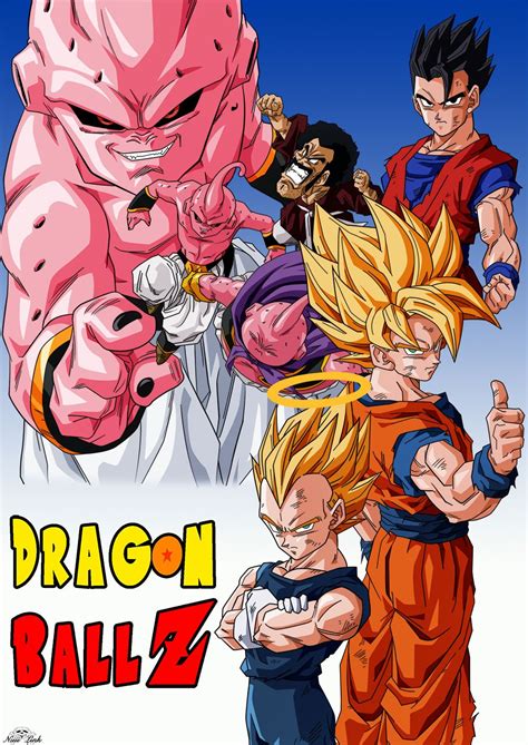 Dragon Ball Z Saga Buu | Dragon ball art, Dragon ball z, Dragon ball