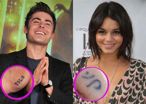 Zac Efron gets a new tattoo to match his ex, Vanessa Hugdens’ new ink