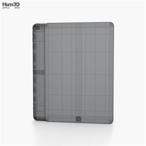 Apple iPad 10.2 (2021) Space Gray 3D model - Download Tablet on ...