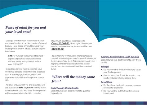 Welcome Insurance Agents-Great Final Expense Brochure