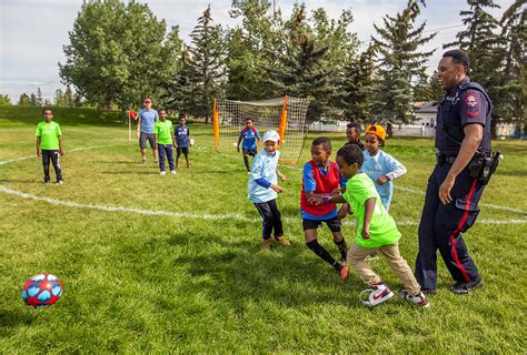 Annual kids versus cops soccer game increases trust, reduces crime in Calgary | LiveWire Calgary