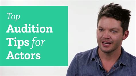 Top Audition Tips for Actors - YouTube