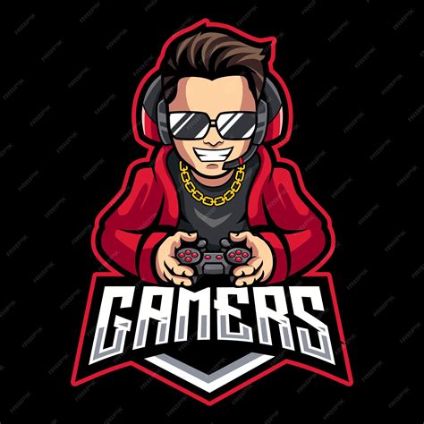 Premium Vector | Gamer e sport mascot logo design for gaming or streamer